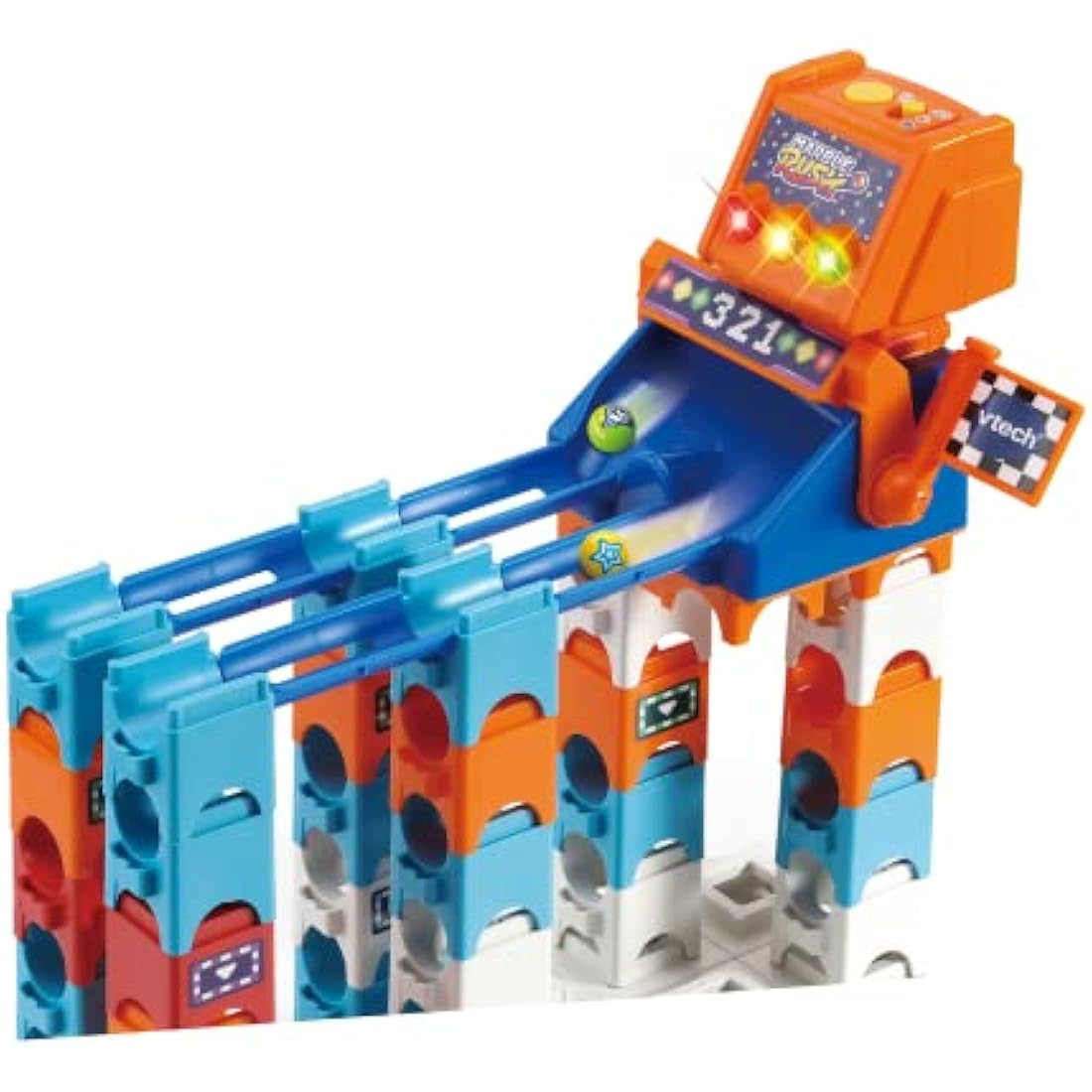 VTech Marble Rush Speedway - 70 Piece Electronic Marble Run Toy Set
