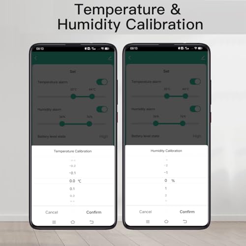 WiFi Smart Temperature and Humidity Sensor – Tuya App Monitor
