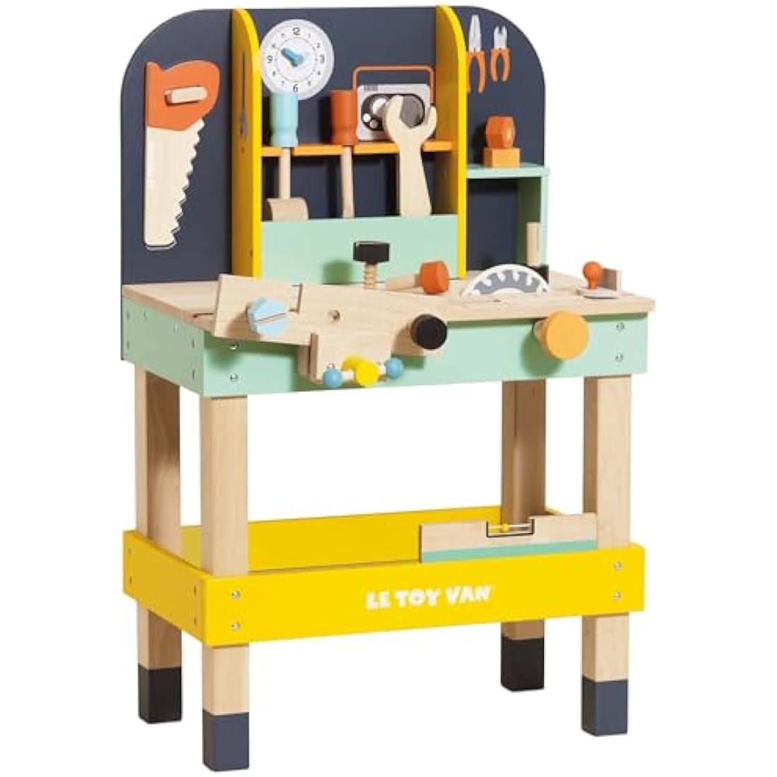 Le Toy Van Alex's Wooden Work Bench Set – Educational Pretend Play Toy