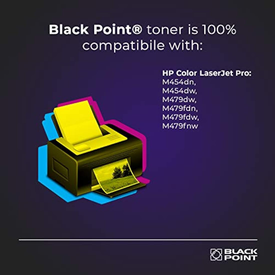 Black Point Compatible Toner for HP W2030A 415A – Color LaserJet Pro M454 M479