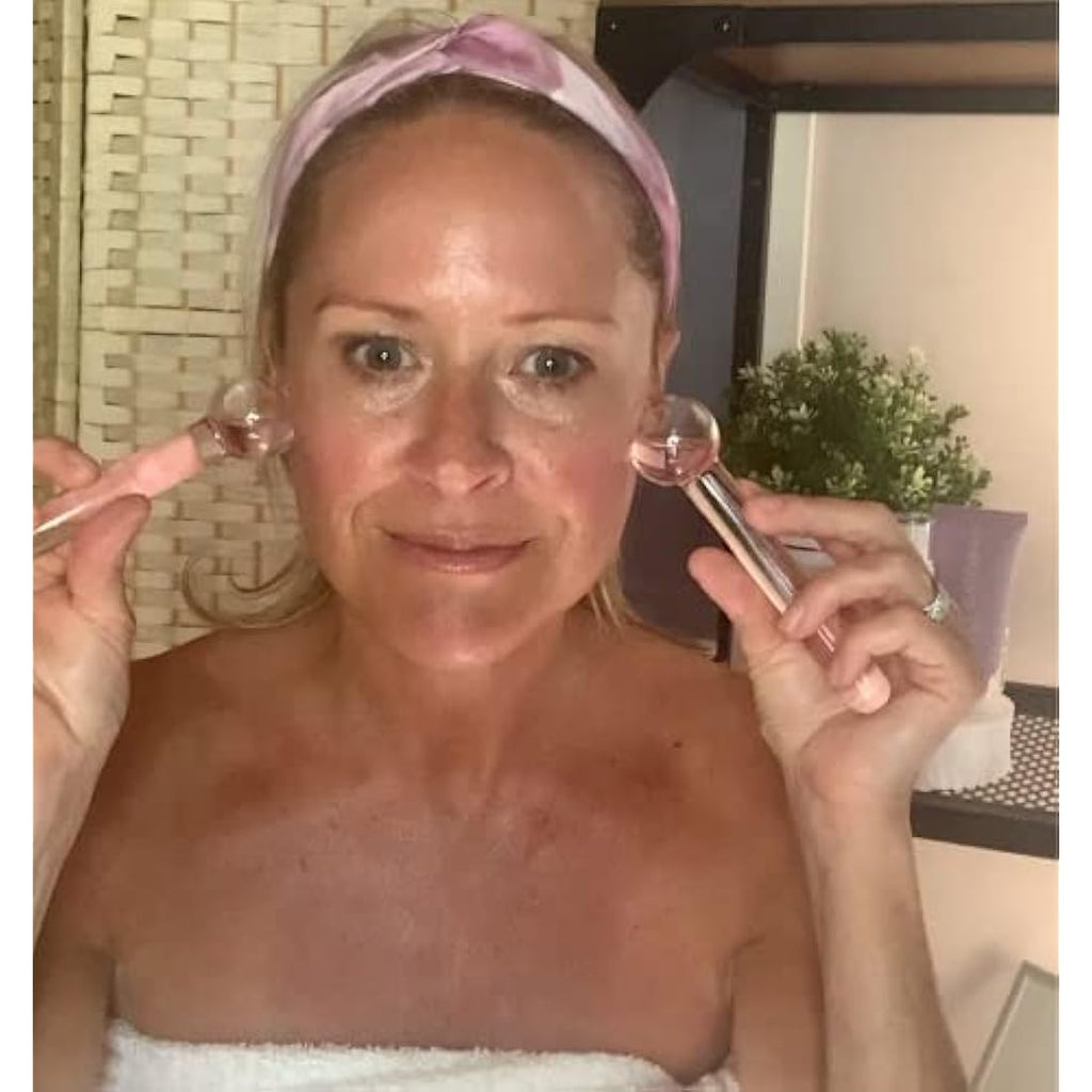 Gatineau Cryo Globes – Cooling Facial Massage Roller for Face and Eyes