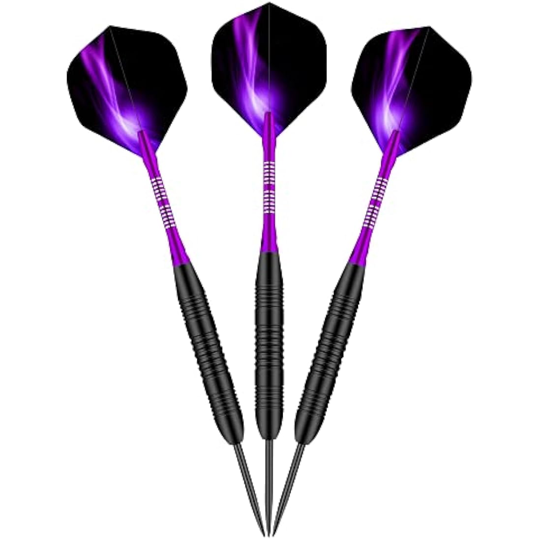 Professional Steel Tip Darts Set – 22g Brass Barrels & Case
