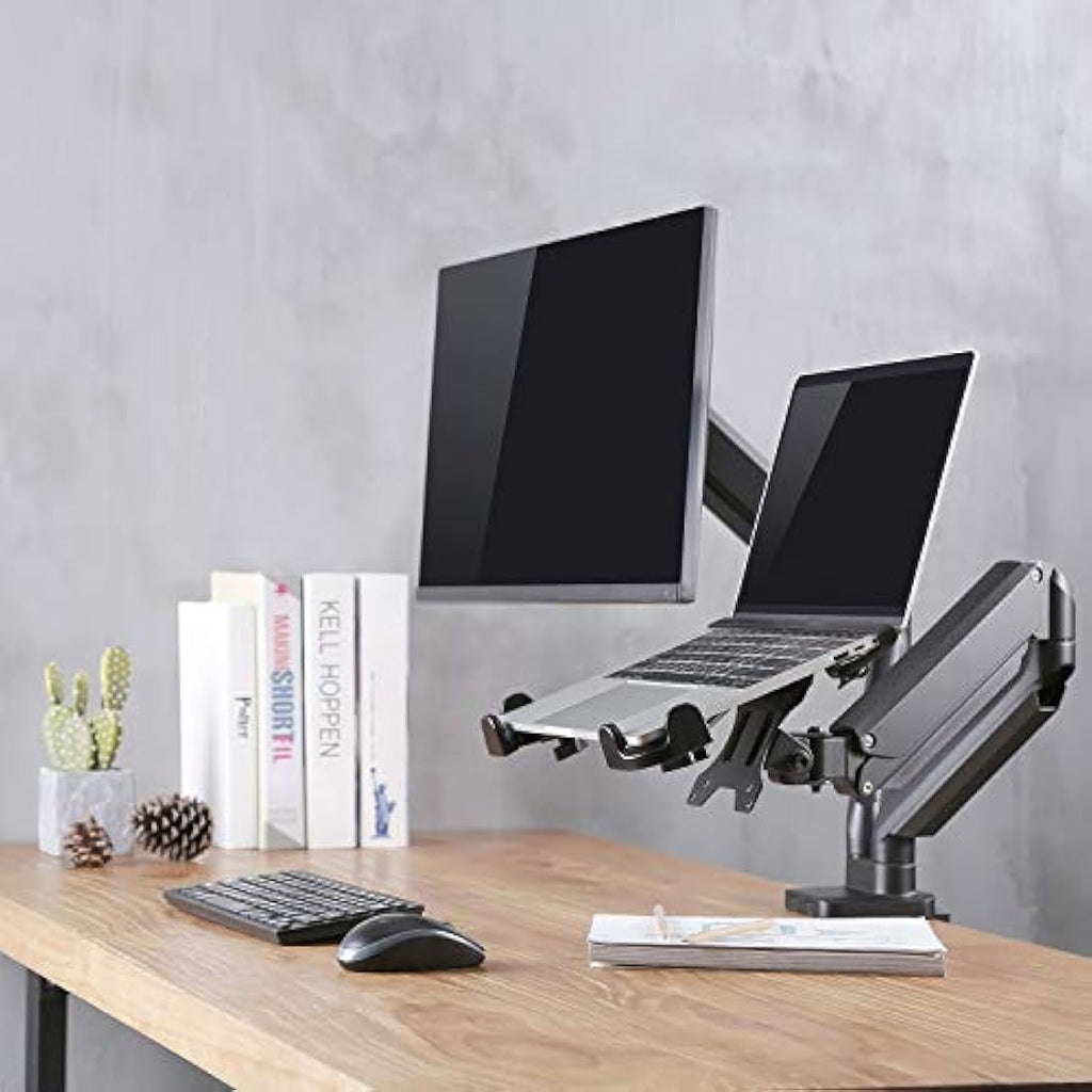 Maclean MC-836 Laptop Mount Stand | VESA 75x75 100x100 Adapter for 11-17"