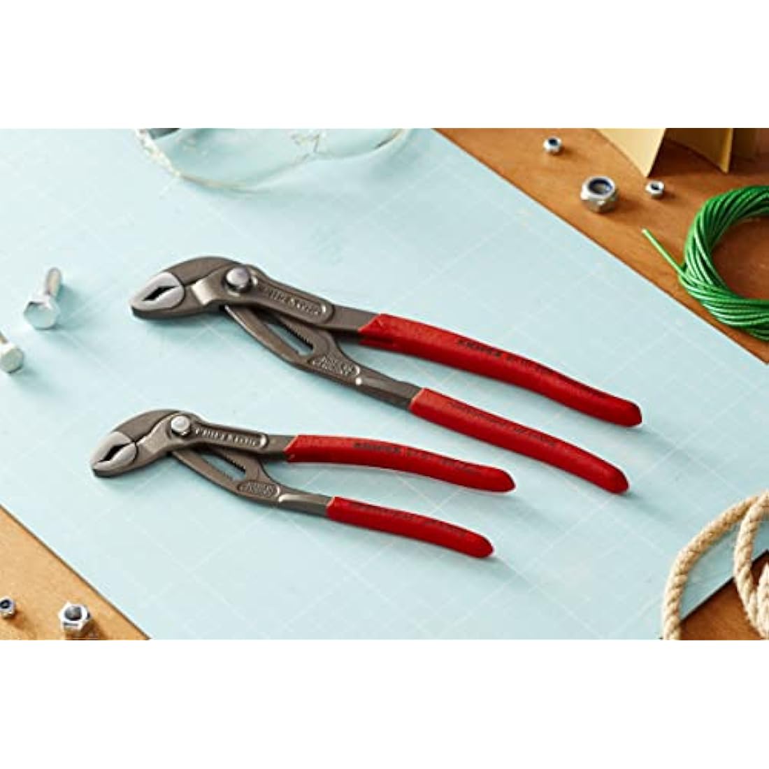 Knipex Cobra Water Pump Pliers Set - 2-Piece Professional Hand Tools