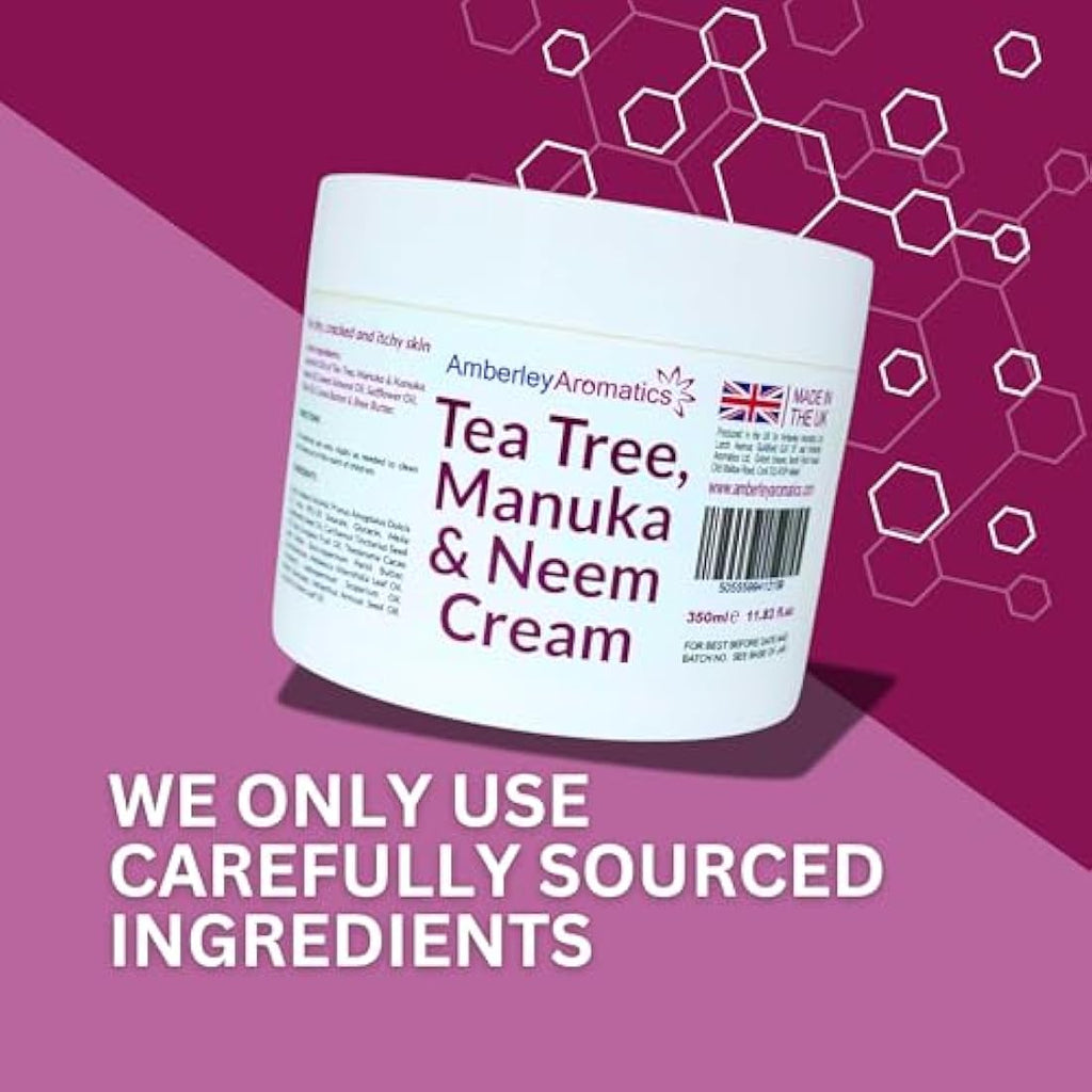 Tea Tree, Manuka & Neem Cream | Natural Antiseptic - 350ml
