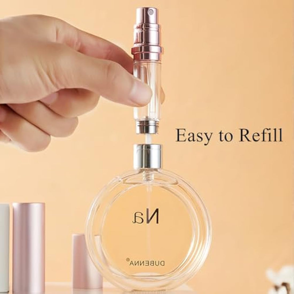 Aurdox Refillable Perfume Atomiser – 5ml Portable Travel Spray Bottle
