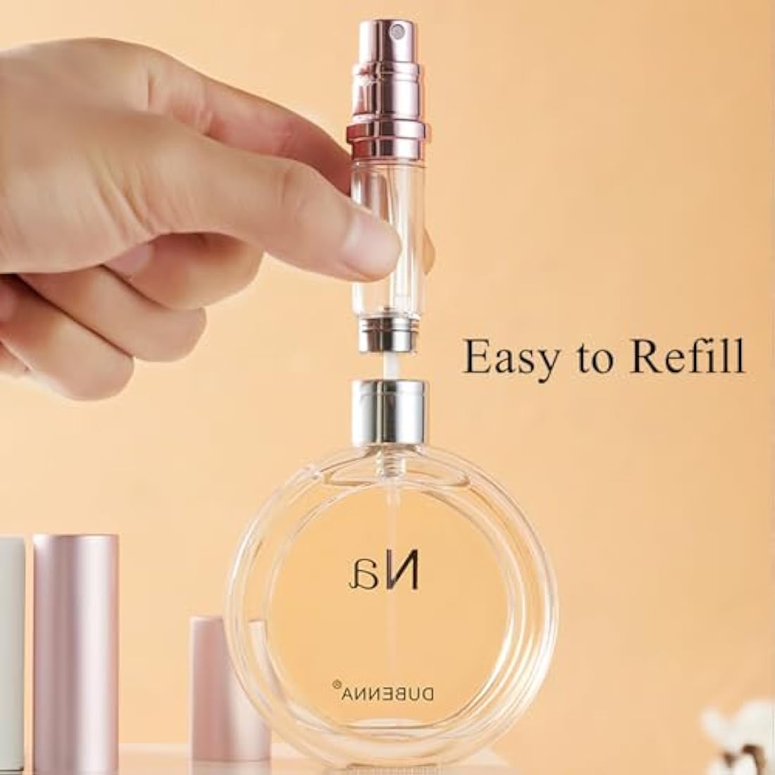 Aurdox Refillable Perfume Atomiser – 5ml Portable Travel Spray Bottle