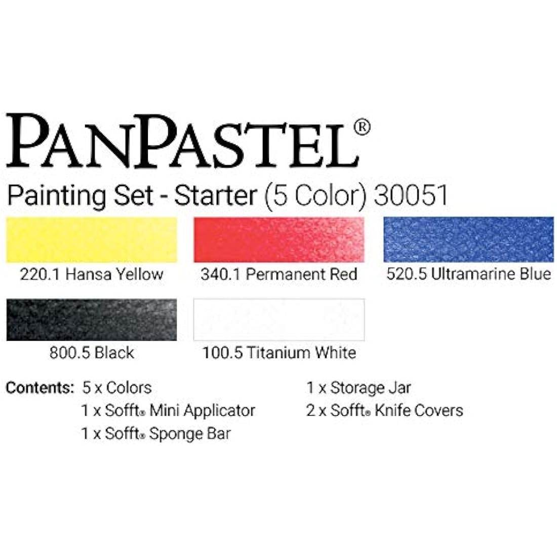 PanPastel 5 Colour Starter Painting Set – Professional Artist Pastels