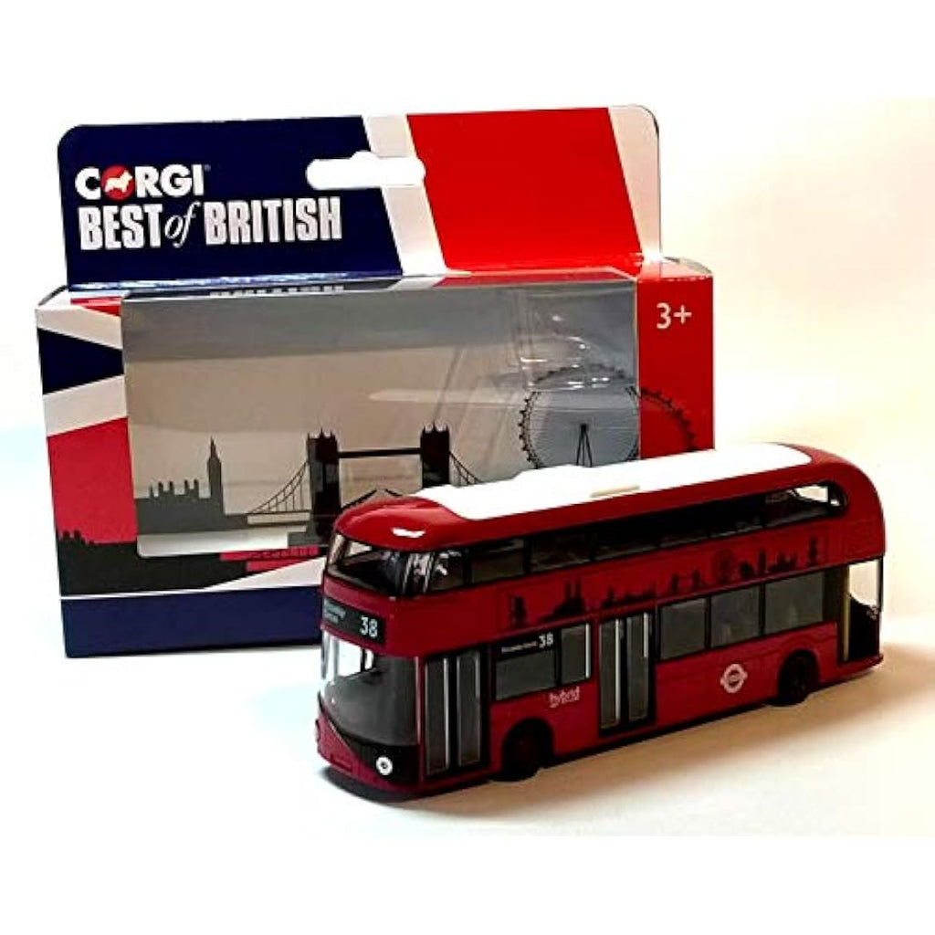 Corgi New Routemaster London Bus – Diecast Model Vehicle, Red