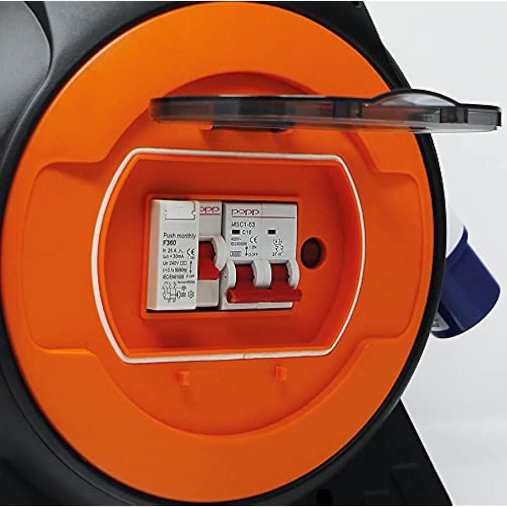 Netagon 15M Roller Extension Lead – Caravan & Motorhome Mains Power Unit
