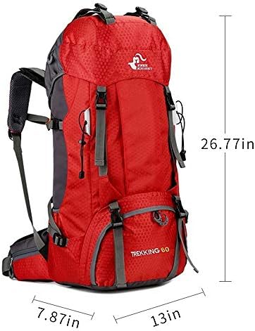 Jolof Store 60L Waterproof Hiking Backpack – Lightweight Camping Rucksack