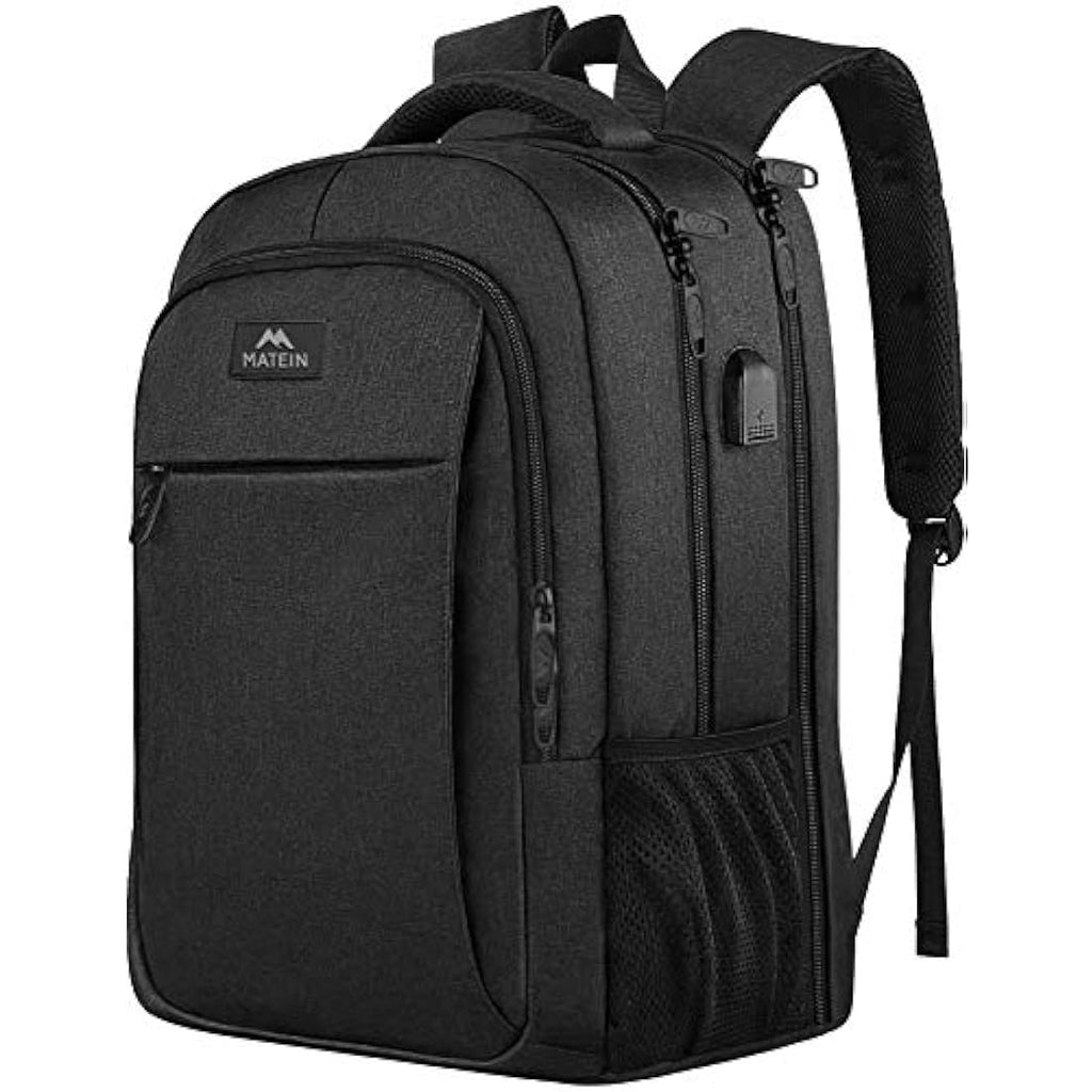 MATEIN 17.3 Inch Travel Laptop Backpack | TSA Friendly USB Charging Bag