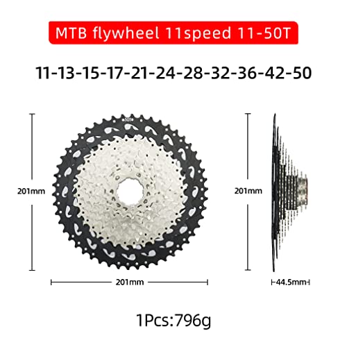 CYSKY 11 Speed Cassette 11-50T | Lightweight Steel MTB & Road Freewheel