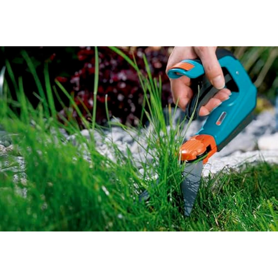 Gardena Comfort Grass Shears – 360° Rotatable Ergonomic Garden Scissors