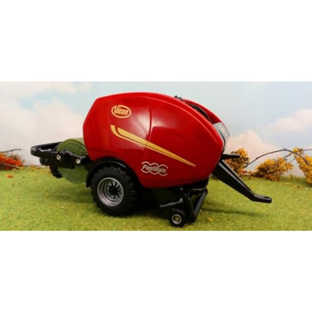 Britains Vicon Fastbale 1:32 Scale Diecast Farm Toy Model – Red