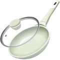 DYGG 20cm Nonstick Frying Pan with Lid | Granite Induction Skillet