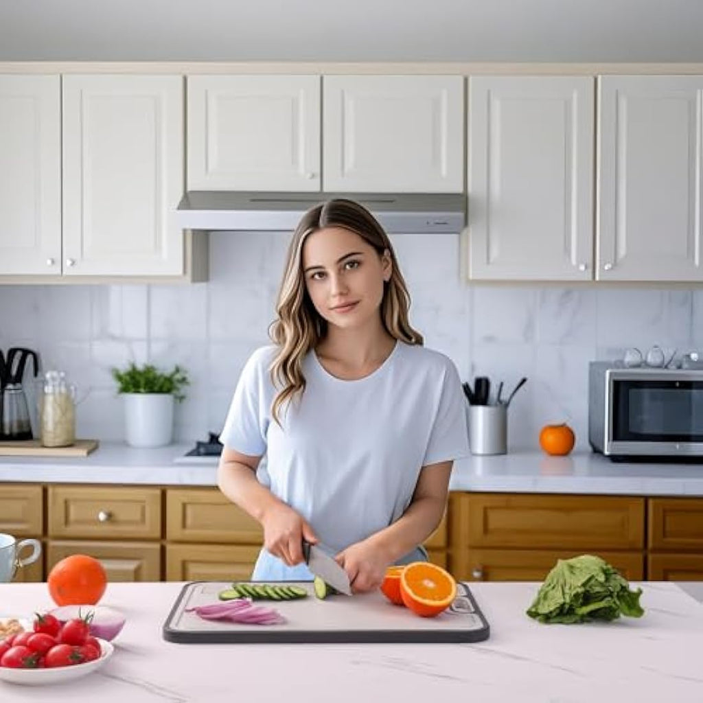Titanium Cutting Board – Double-Sided Large Chopping Block