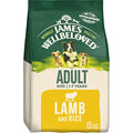 James Wellbeloved Adult Lamb & Rice Hypoallergenic Dry Dog Food - 15kg