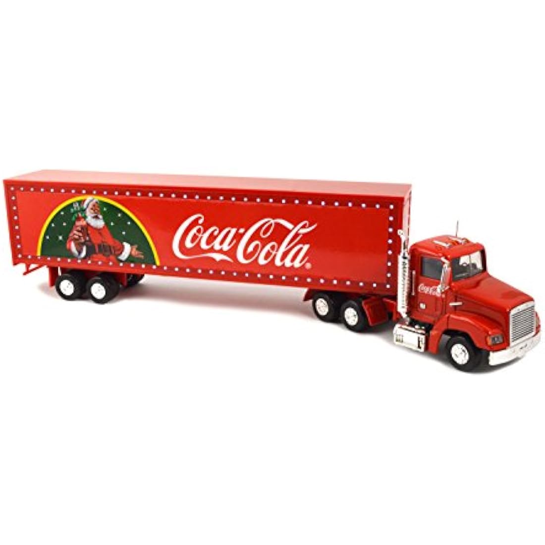 Coca-Cola LED Christmas Light Up Truck – 1:43 Scale Die-Cast Model