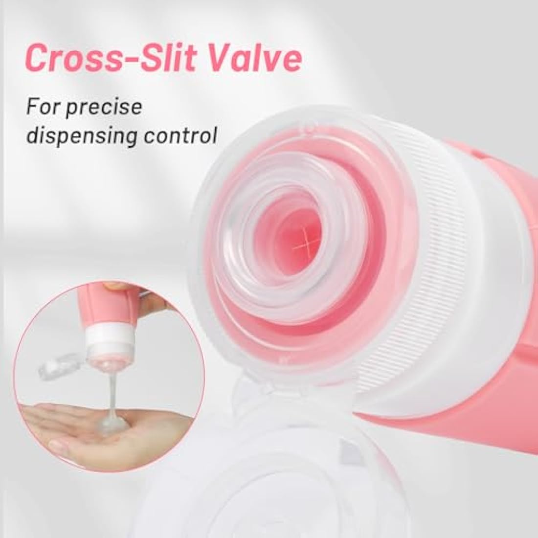 Alyvisun 4 Pack Leak-Proof Silicone Travel Bottles for Toiletries, 100ml