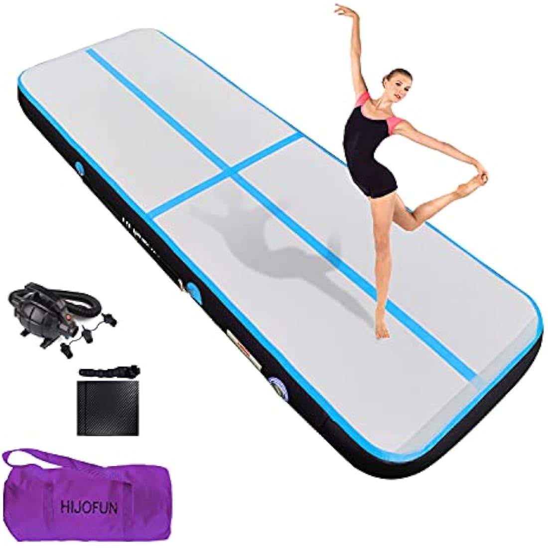 Inflatable Gymnastics Mat – 10/20cm Thick Air Tumbling Track