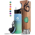 hydro2go Insulated Stainless Steel Water Bottle - 530ml Lagoon