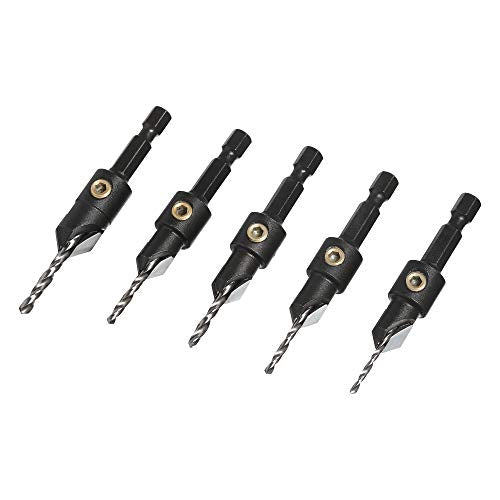 Trend Snappy 5-Piece TCT Countersink Set | Imperial Quick Release
