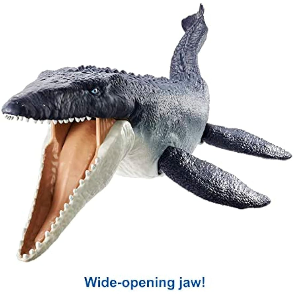 Jurassic World Mosasaurus Action Figure – Recycled Plastic Dinosaur Toy