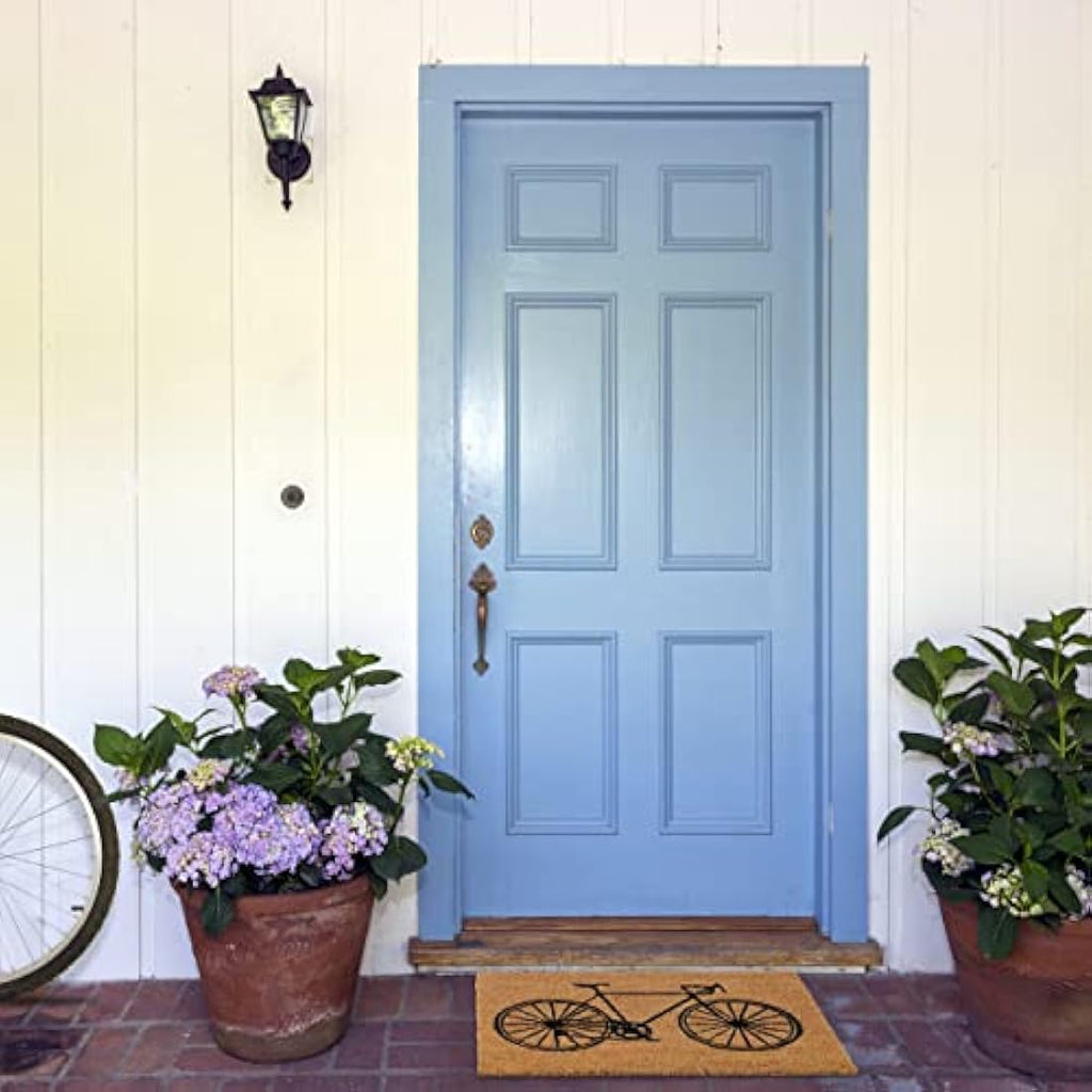 Bicycle Coir Doormat – Non-Slip Outdoor & Indoor Mat, 40x60cm