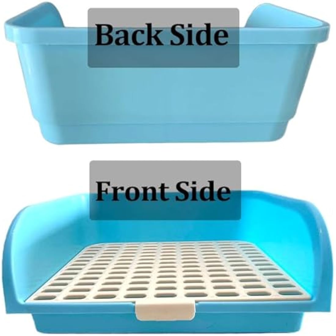 Oncpcare Large Rabbit Litter Box | Bunny & Guinea Pig Potty Tray - Beige