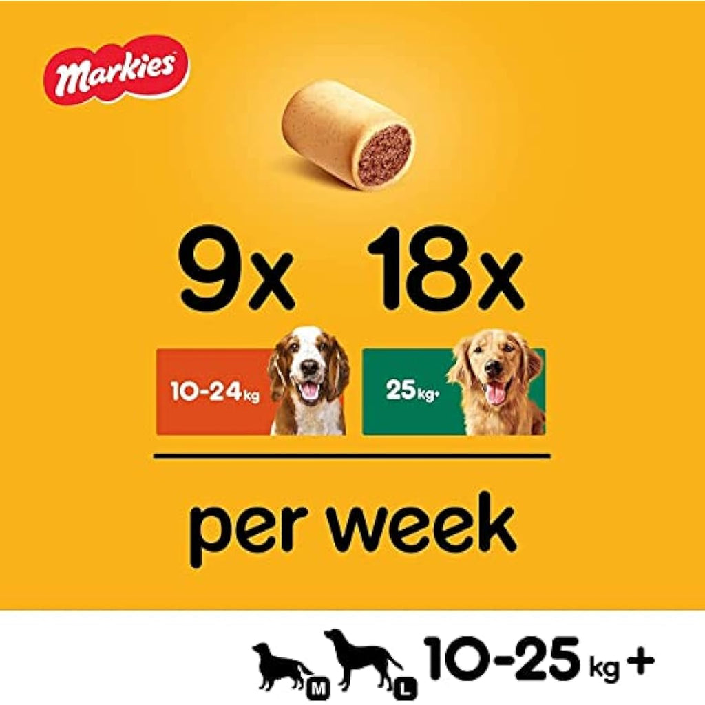 Pedigree Markies Marrowbone Dog Treats – Crunchy Biscuits, 12.5kg Box