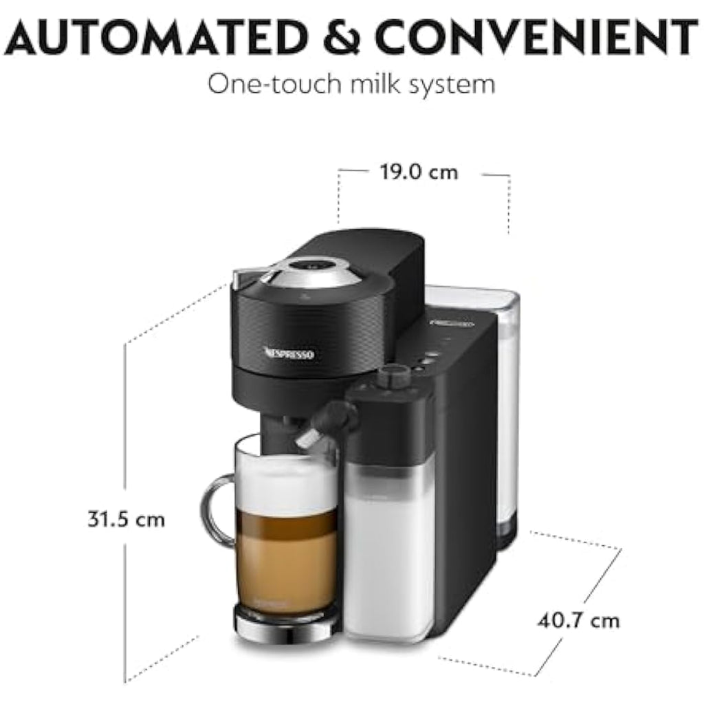 Nespresso Vertuo Lattissima by De'Longhi | Coffee & Milk Machine - Black