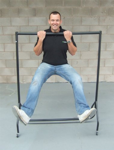 Heavy Duty Clothes Rail - 6ft Steel Garment Rack
