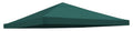 Jolof Store 10x10 Replacement Gazebo Canopy Top - Green Polyester