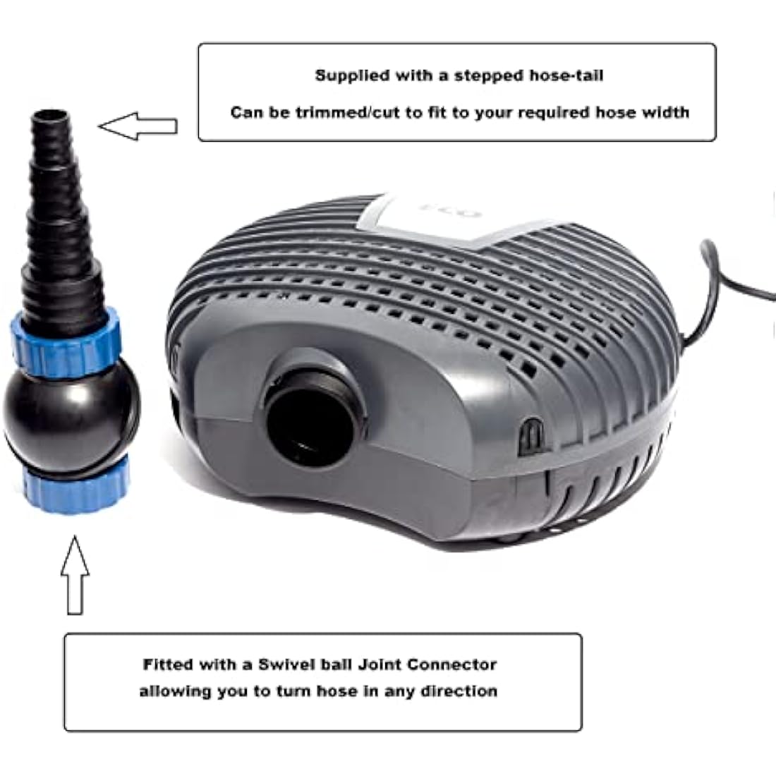 Warmhand XOE-6500 Submersible Pond Filter Pump - 6500 LPH Eco Water