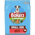Bakers Small Dog Dry Dog Food – Beef & Vegetable Kibble, 10kg Bag