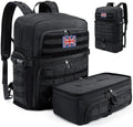 BERTASCHE Tactical Lunch Backpack | Insulated Laptop Work Bag – Black