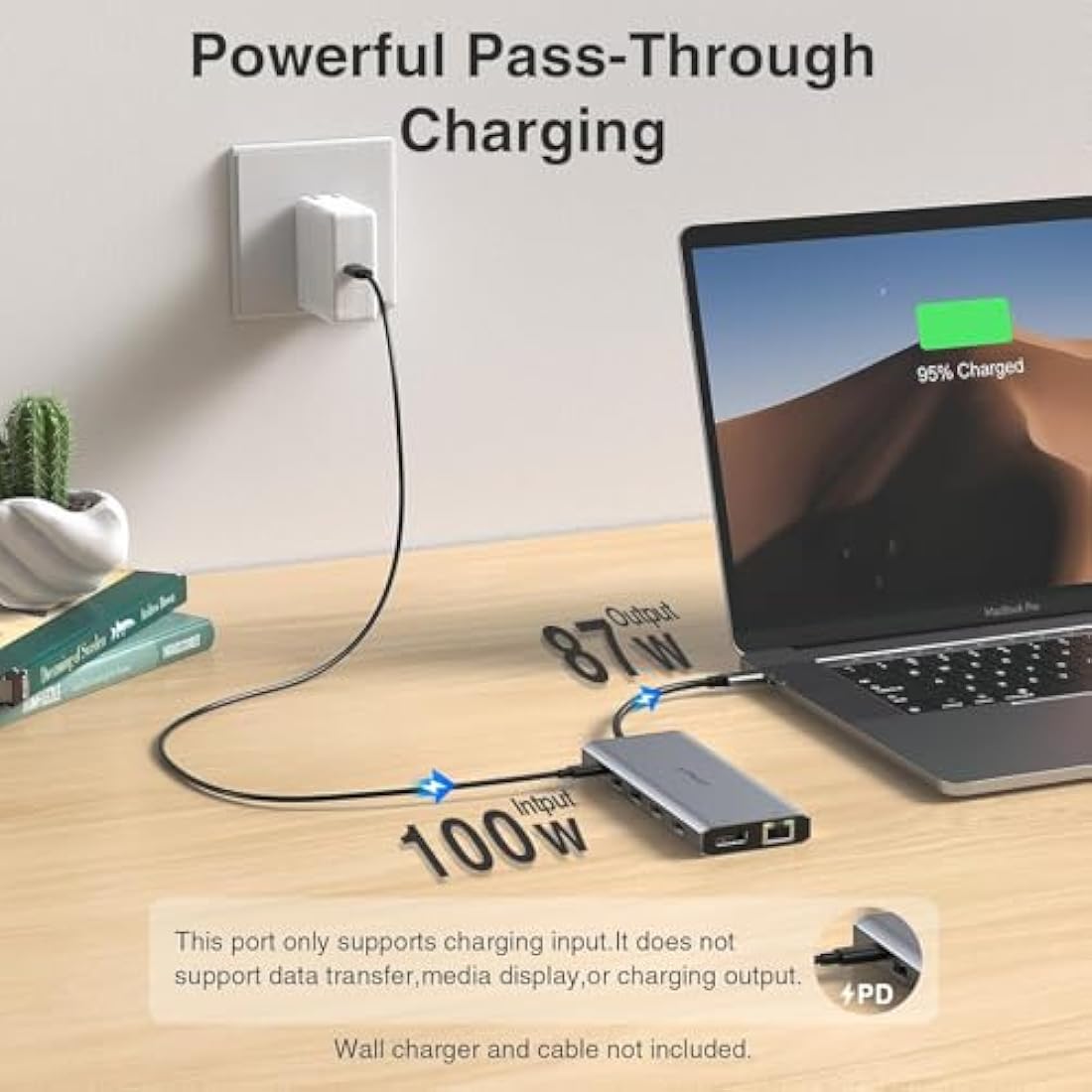 14-in-1 USB C Docking Station – Triple Monitor 4K HDMI & DP