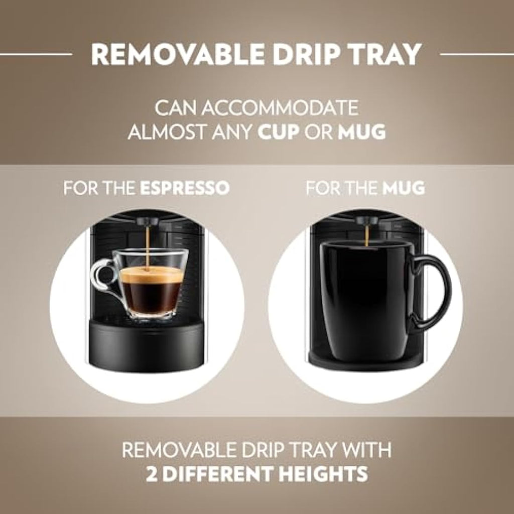 Lavazza Jolie EVO Coffee Capsule Machine | Sustainable Espresso Maker, White