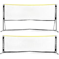 BazookaGoal Multi-Sport Net – Adjustable 9.8ft Portable Football Tennis