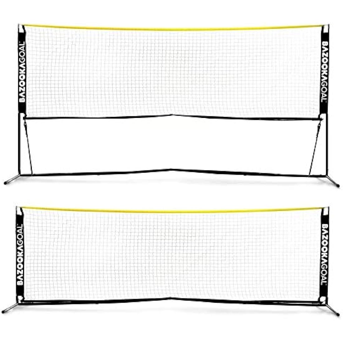 BazookaGoal Multi-Sport Net – Adjustable 9.8ft Portable Football Tennis