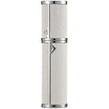 VVGAOGES Refillable Perfume Atomiser | 5ml Leather Travel Spray - White