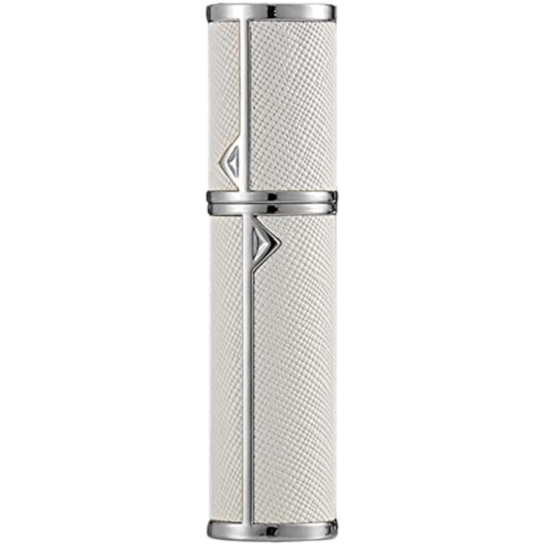 VVGAOGES Refillable Perfume Atomiser | 5ml Leather Travel Spray - White