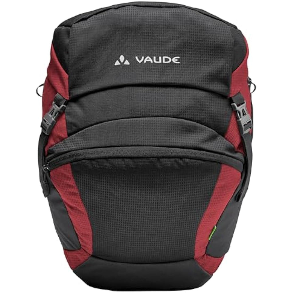 VAUDE Front Bike Bag Set – 16L Waterproof Panniers with QMR 2.0