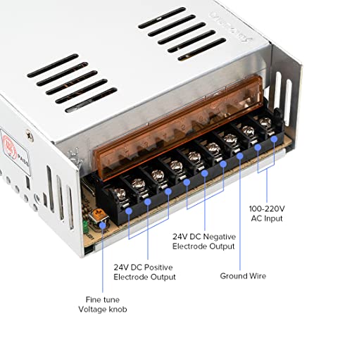 BTF-LIGHTING 24V 15A 360W Power Supply | AC to DC Transformer LED Driver
