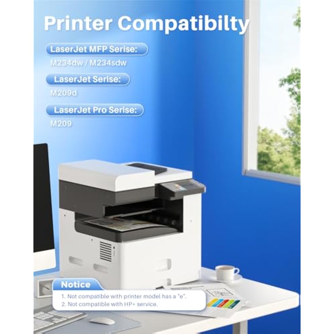 Skydo 135A Black Toner Cartridge for HP LaserJet M209 & M234 Printers