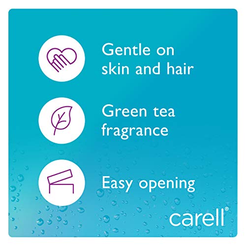 Clinell Green Tea Shampoo Sachets - Box of 100 Travel Hair Wash