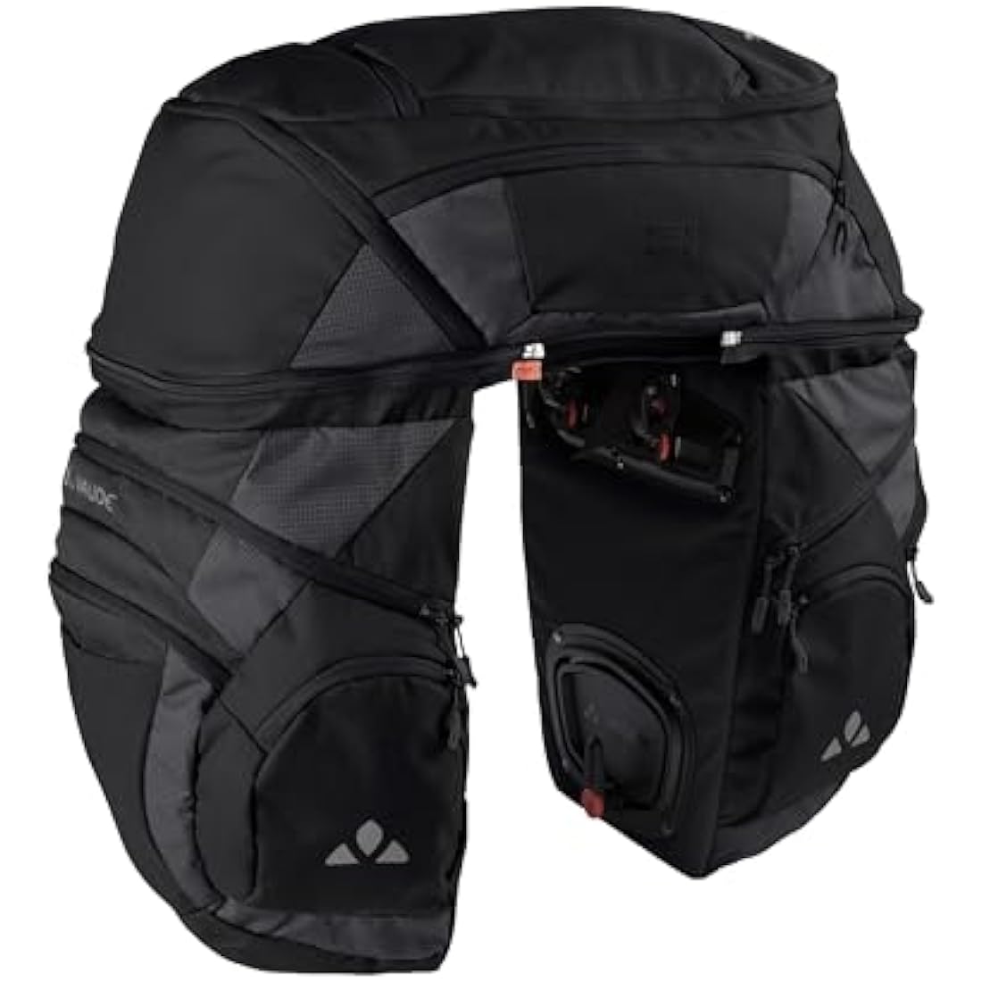 VAUDE Karakorum Pro Bike Panniers | 68L Recycled Cycling Bag Trio