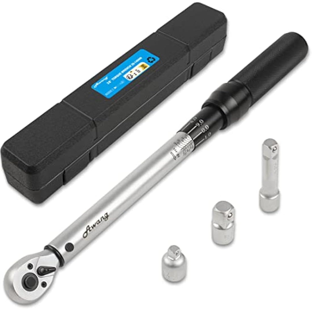 Awang 3/8" Drive Click Torque Wrench | 20-140NM High Accuracy Ratchet