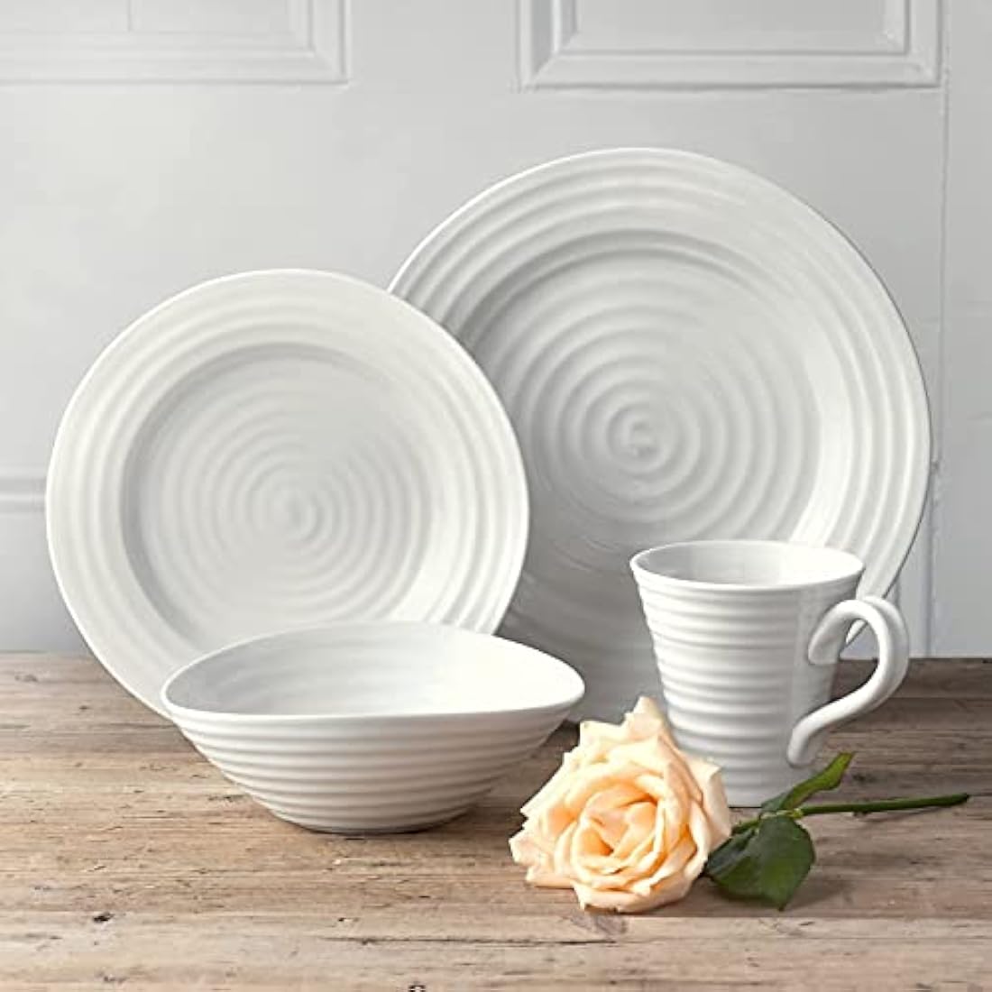 Sophie Conran Porcelain Mug – White 12.5oz Microwave Safe Cup
